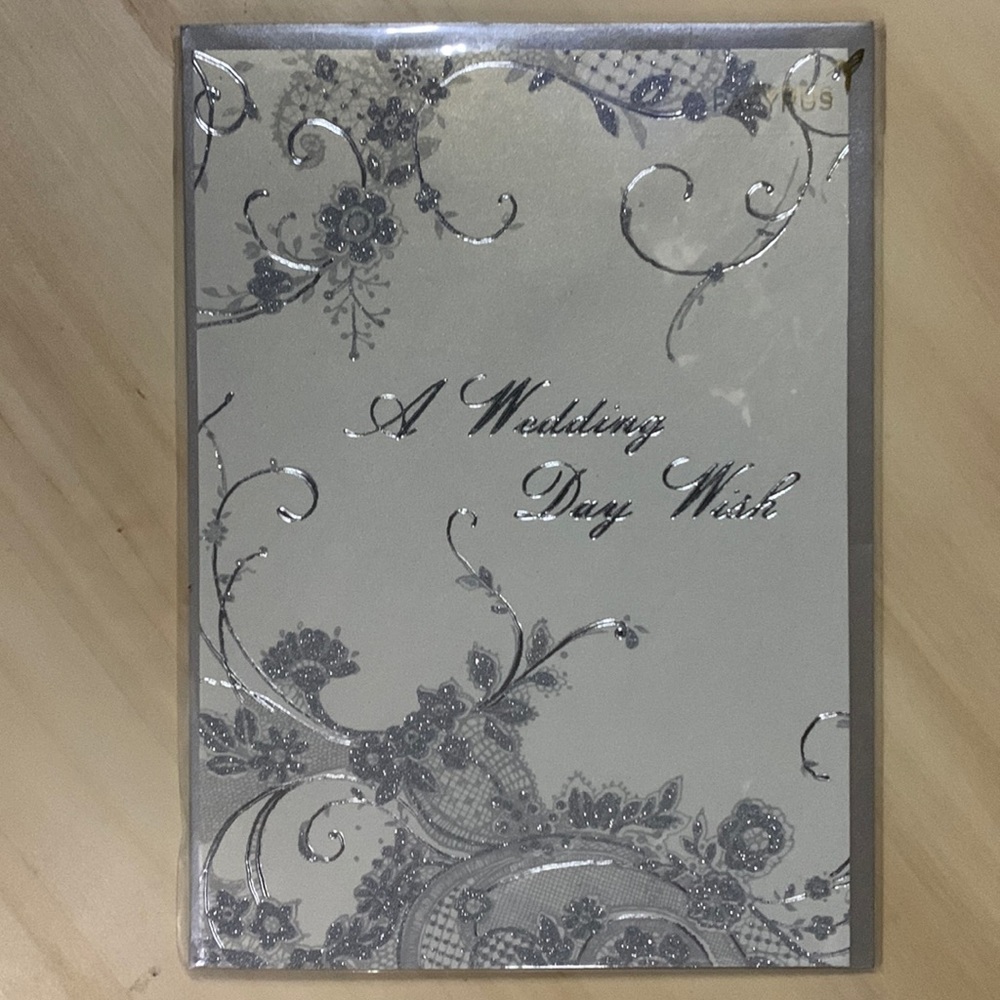 Papyrus Wedding Card
